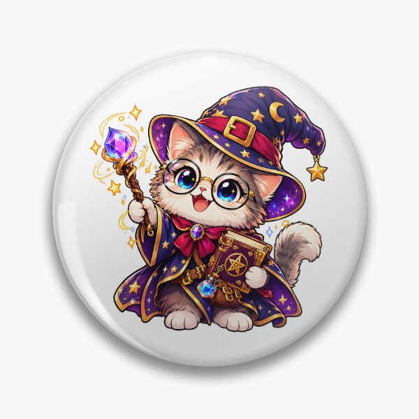 Item preview, Wizard Cat designed and sold by QuiteOrbit.