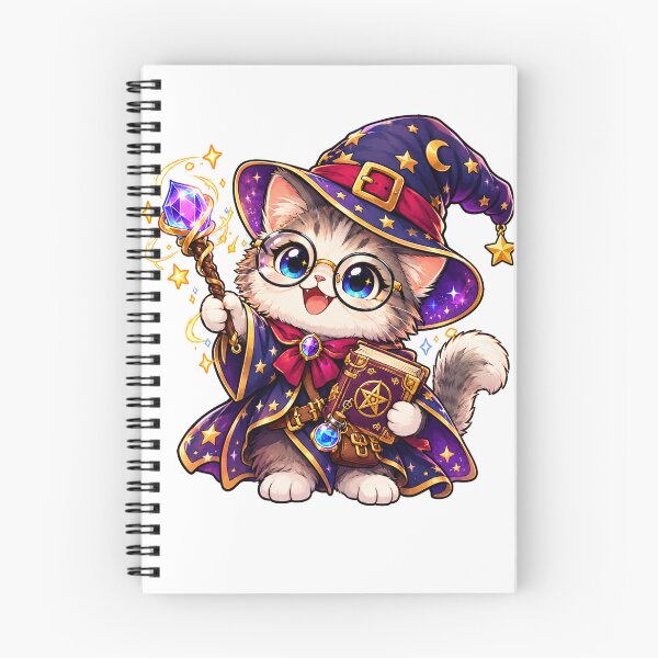 Item preview, Wizard Cat designed and sold by QuiteOrbit.