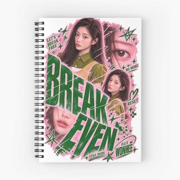 Item preview, Green Butterfly Collage Break Even Wonhee | Kpop Collection designed and sold by Valereekmerch.