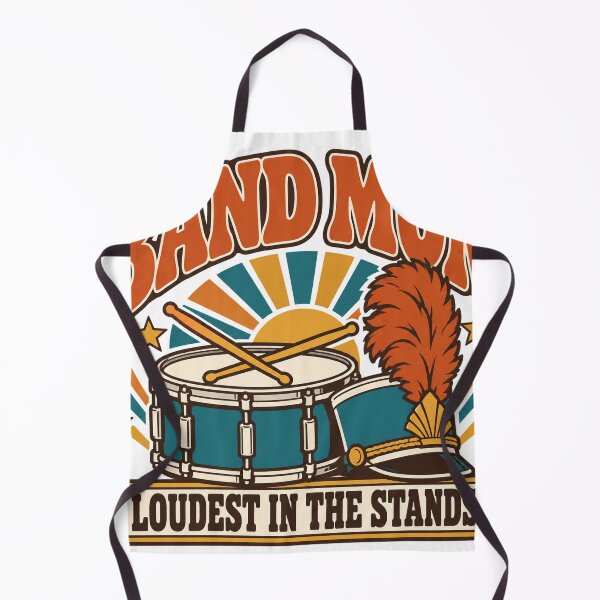 Item preview, Band Mom Gift - Loudest In The Stands designed and sold by RedRubyBubble.