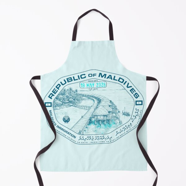 Item preview, Passport Stamp - Maldives designed and sold by travelwitheric.