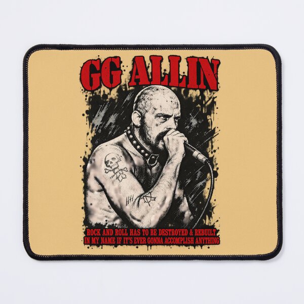 Item preview, GG Allin Singer designed and sold by unicorns-art.
