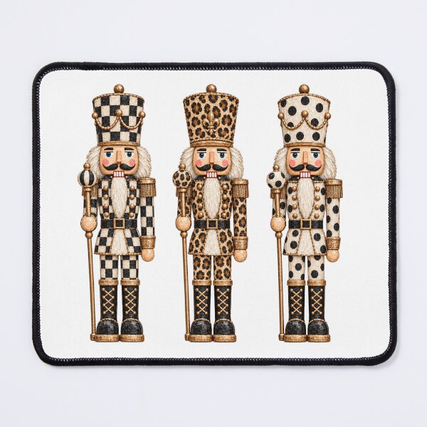 Item preview, Neutral Nutcracker, Preppy Christmas Nutcracker designed and sold by abb-cotrim-hale.