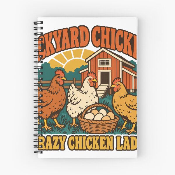 Item preview, Backyard Chickens Gift - Crazy Chicken Lady designed and sold by RedRubyBubble.