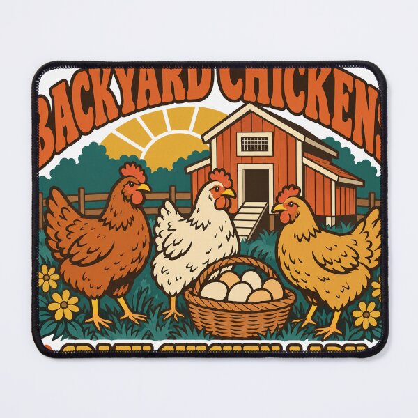 Item preview, Backyard Chickens Gift - Crazy Chicken Lady designed and sold by RedRubyBubble.