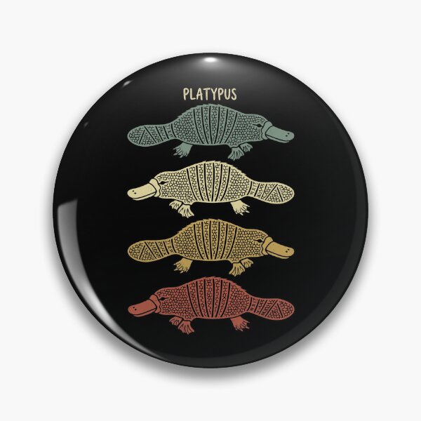 Item preview, Platypus Stacked Patterned Wildlife Animal designed and sold by d247.