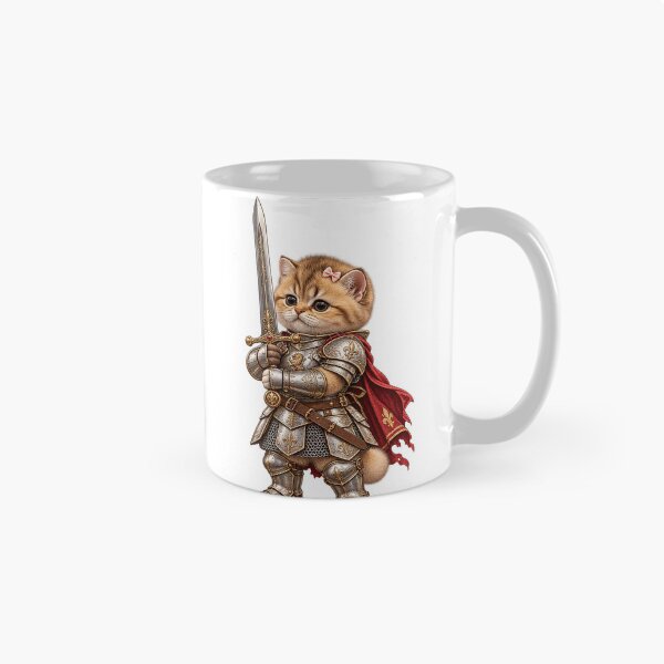 Item preview, Kitten Knight designed and sold by weirdlittlelap.