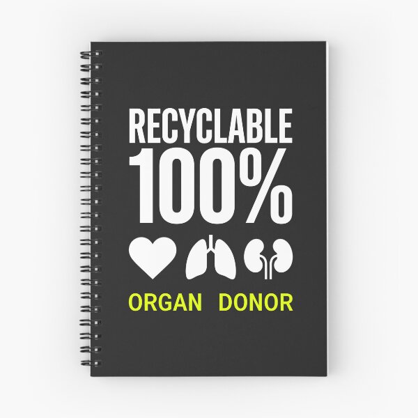 Item preview, Recyclable 100 Percent Organ Donor designed and sold by SplashTastic.