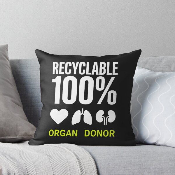 Item preview, Recyclable 100 Percent Organ Donor designed and sold by SplashTastic.