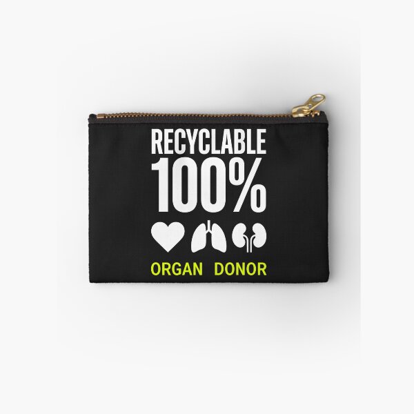 Item preview, Recyclable 100 Percent Organ Donor designed and sold by SplashTastic.