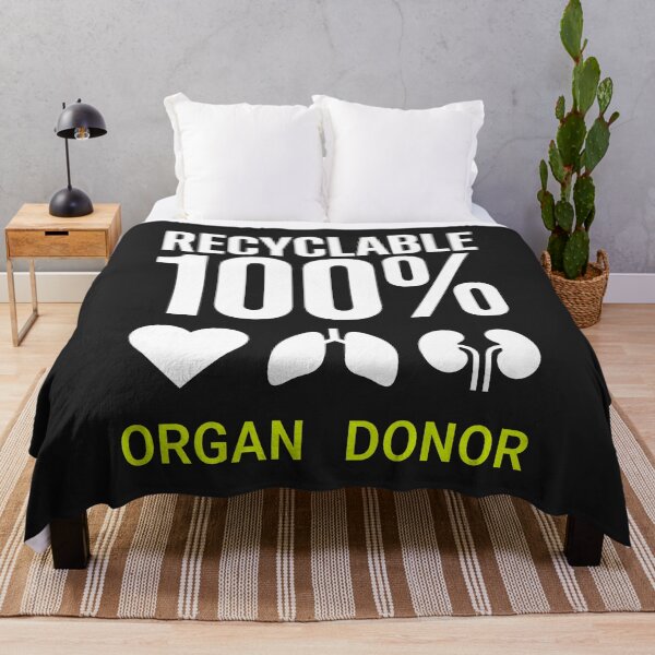 Item preview, Recyclable 100 Percent Organ Donor designed and sold by SplashTastic.