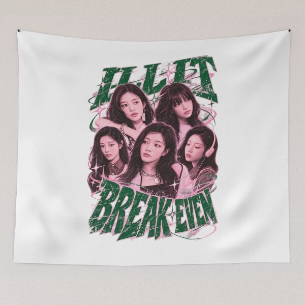 Item preview, ILLIT Group Break Even Green Y2K Concept | Must Have for GLLIT designed and sold by Valereekmerch.
