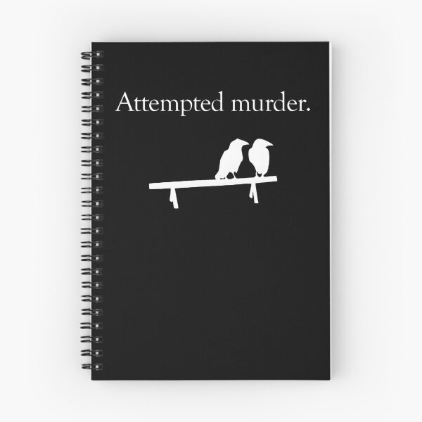 Item preview, Attempted Murderr Bird Humor designed and sold by scholinjamfimb.