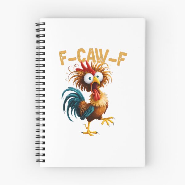 Item preview, Funny F-CAW-F Chicken Roaster Surprised Cartoon designed and sold by PaulaWo.