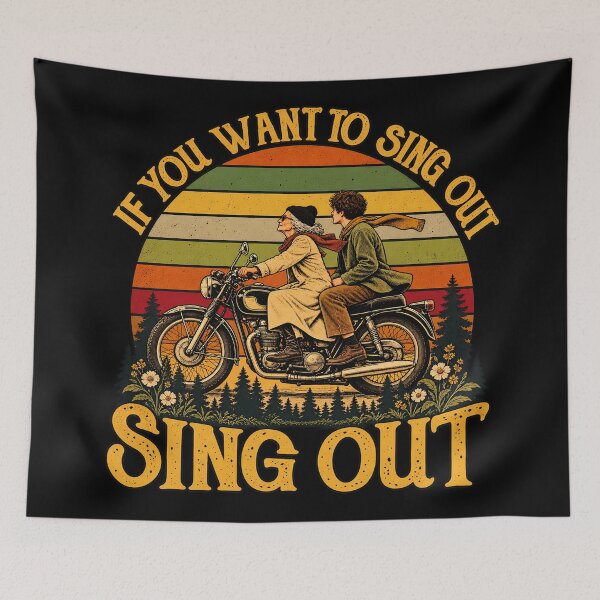 Item preview, Harold And Maude If You Want To Sing Out Sing Out Vintage designed and sold by unicorns-art.
