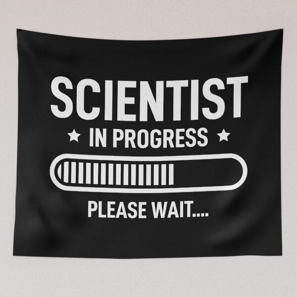 Item preview, Scientist In Progress Please Wait designed and sold by RareBunny.