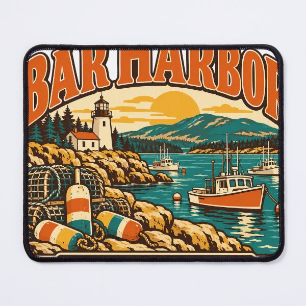 Item preview, Bar Harbor Gift - Down East Maine designed and sold by RedRubyBubble.