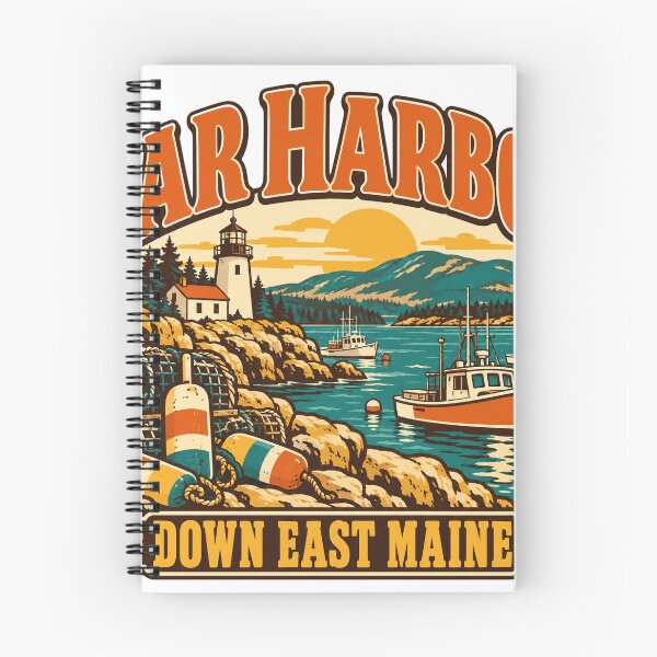 Item preview, Bar Harbor Gift - Down East Maine designed and sold by RedRubyBubble.
