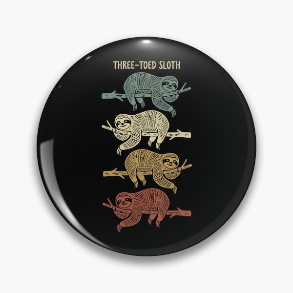 Item preview, Three-toed Sloth Patterned Jungle Animal designed and sold by d247.
