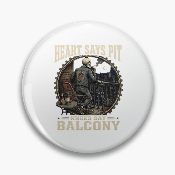 Item preview, Heart Says Pit Balcony designed and sold by LondonBenjamin.