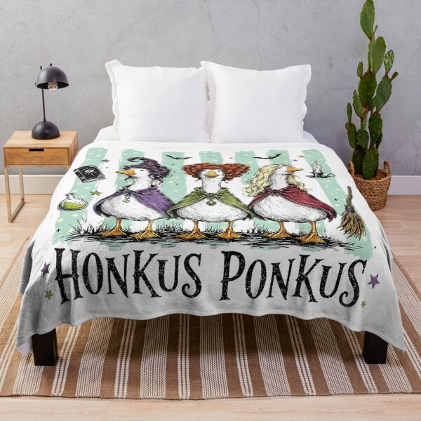 Item preview, Honkus Ponkus Funny Halloween Witch Goose Vintage designed and sold by Nannythenimfa.