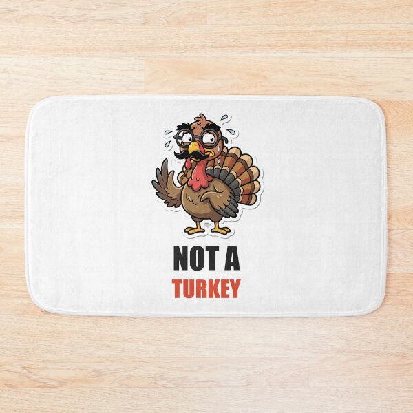 Item preview, Not A Turkey Disguise Funny Thanksgiving Sticker designed and sold by Alphakenon.