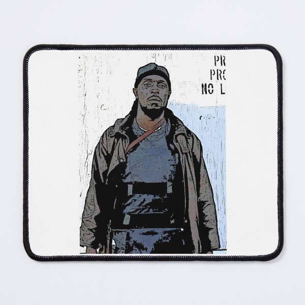 Item preview, Omar Little The Wire Comic Book Character Art Michael K Williams designed and sold by valsiaocon.