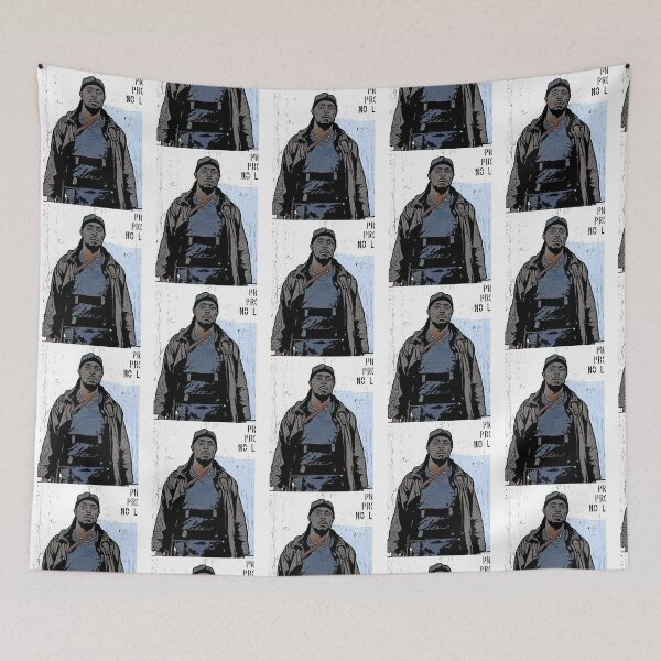 Item preview, Omar Little The Wire Comic Book Character Art Michael K Williams designed and sold by valsiaocon.