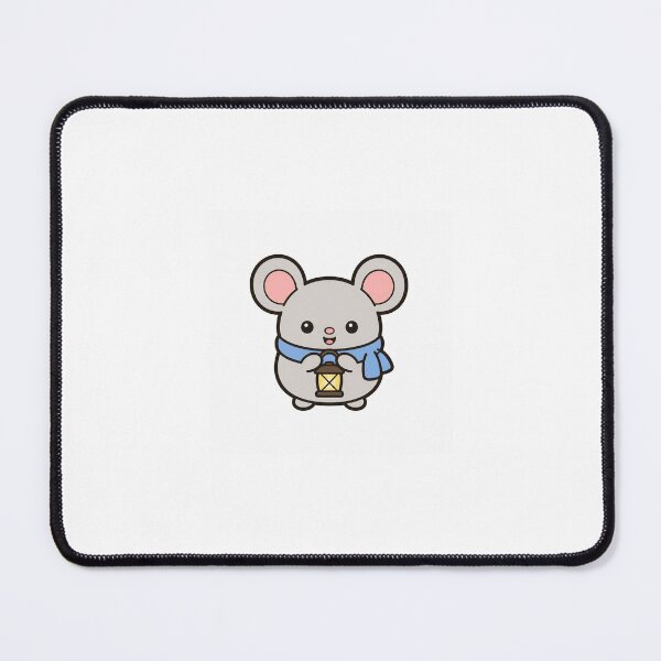Item preview, Cute Mouse with Lantern Sticker | Cozy Woodland Night designed and sold by LearnFunStore.