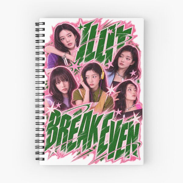 Item preview, ILLIT Group Break Even Green Graffiti Visual | Best Kpop Gift designed and sold by Valereekmerch.