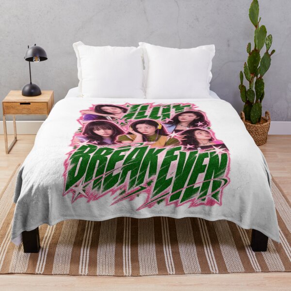 Item preview, ILLIT Group Break Even Green Graffiti Visual | Best Kpop Gift designed and sold by Valereekmerch.