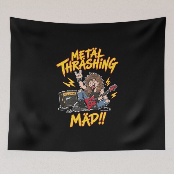 Item preview, Metal Thrashing Mad designed and sold by Muff101Matthew.