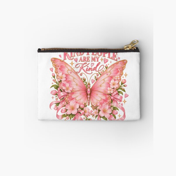 Item preview, Kind People Are My Kind Pink Butterfly designed and sold by TinyWeird.
