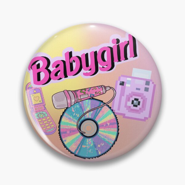 Item preview, Pink Orange Y2K 2000s Nostalgia Aesthetic Babygirl designed and sold by TinyToadletDesign.