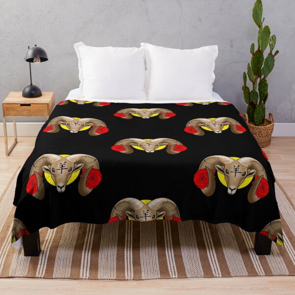 Item preview, Chinese Zodiac Ram - Bold Year of the Ram Portrait designed and sold by Flemetharya.