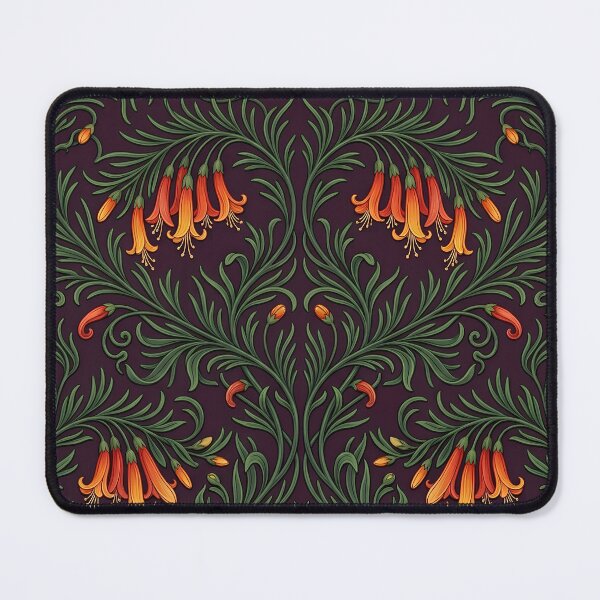 Item preview, Art Nouveau Honeysuckle Botanical Pattern designed and sold by Studio BC.
