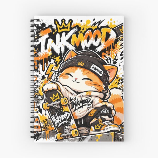 Item preview, CAT GRAFFITI: INKMOOD designed and sold by Inkmood.shop.