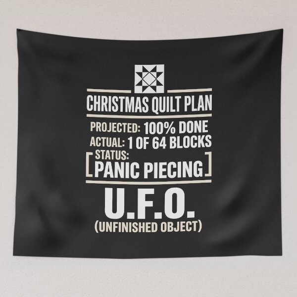 Item preview, Christmas Quilt Plan Panic Piecing designed and sold by SplashTastic.