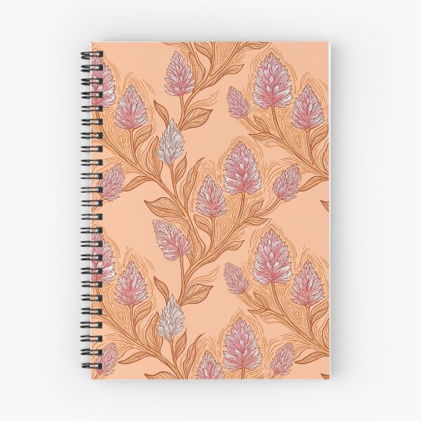 Item preview, Warm Peach Banksia Blossom Pattern designed and sold by Studio BC.