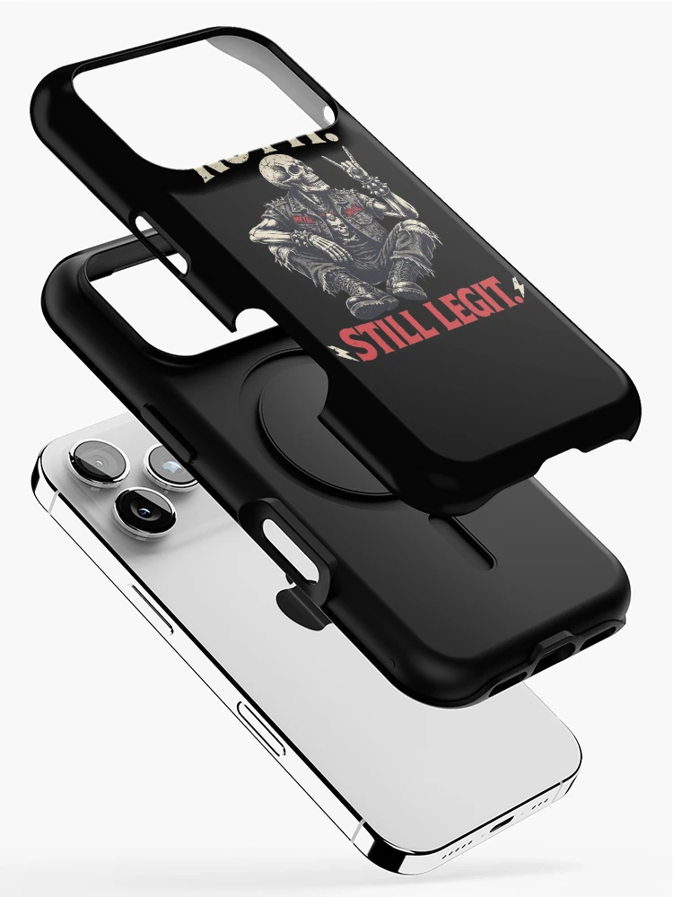 Thumbnail 2 of 4, iPhone Case, Skeleton Rocker designed and sold by Muff101Matthew.