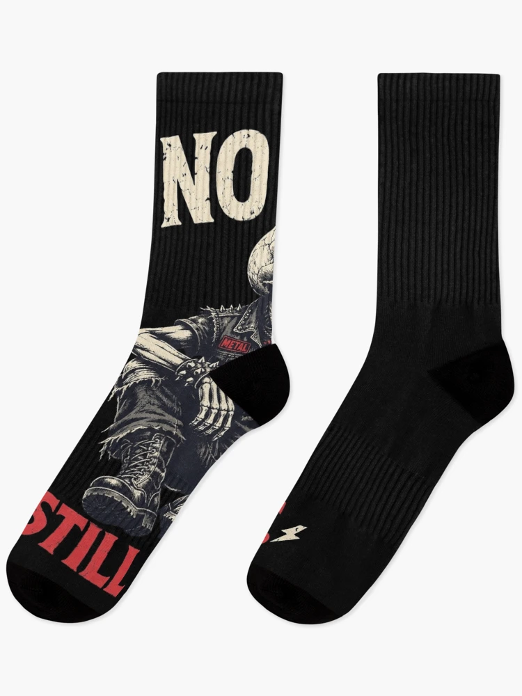 Thumbnail 1 of 5, Socks, Skeleton Rocker designed and sold by Muff101Matthew.