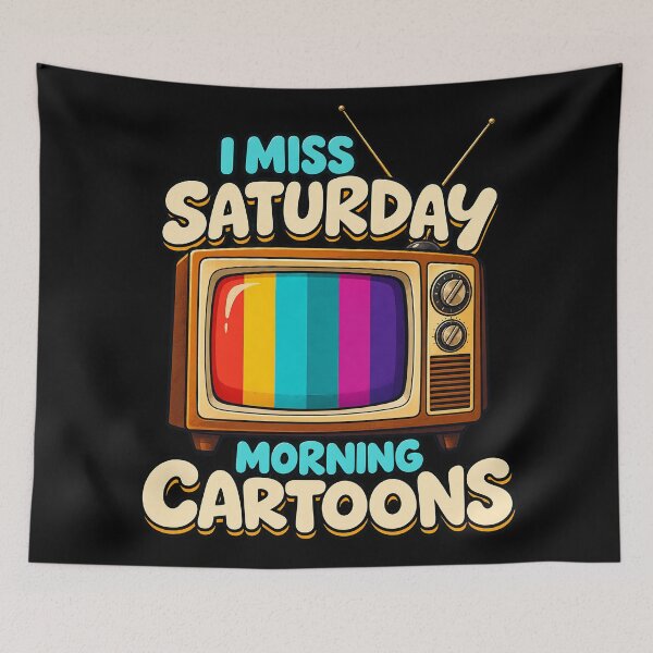 Item preview, I Miss Saturday Morning Cartoons designed and sold by lcnsdjstrtry.
