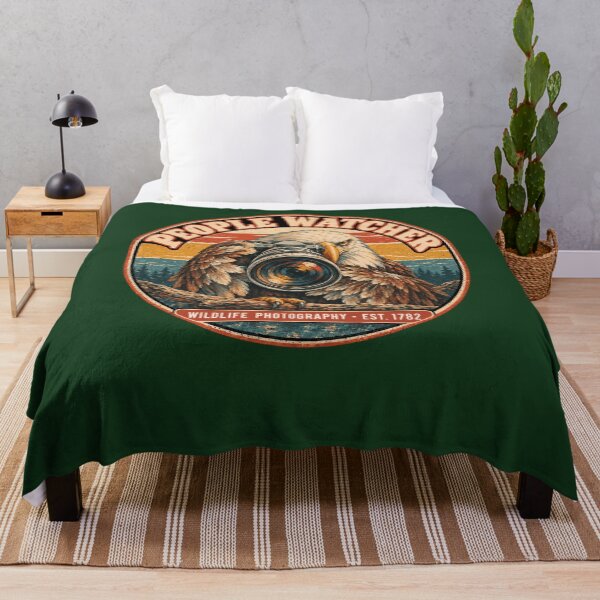 Item preview, People Watcher Eagle Wildlife Photographer Retro designed and sold by danielliamgill.