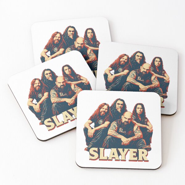 Item preview, Slayer Band Portrait designed and sold by LondonBenjamin.