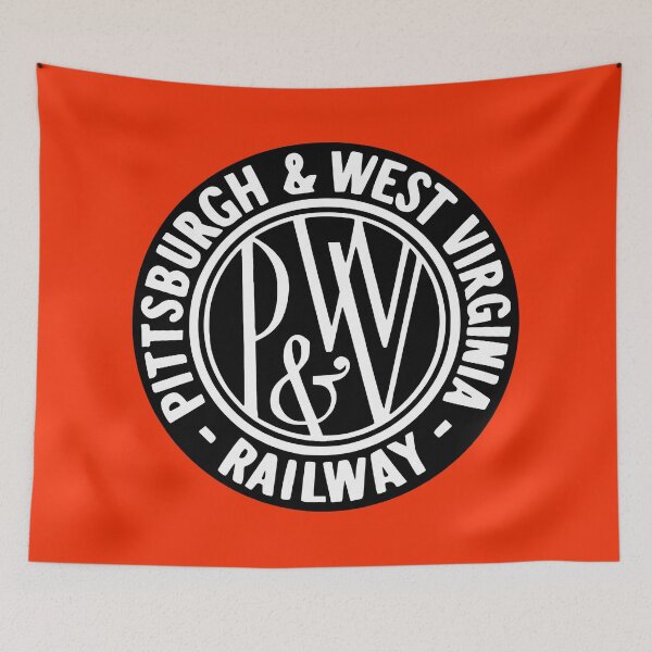 Item preview, Pittsburgh & West Virginia Railway designed and sold by Trains-and-Rail.