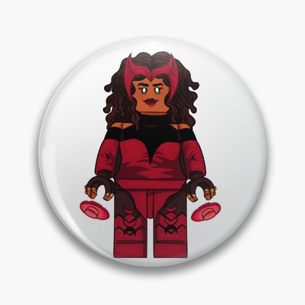 Item preview, red witch figurine  designed and sold by bluueejayart.