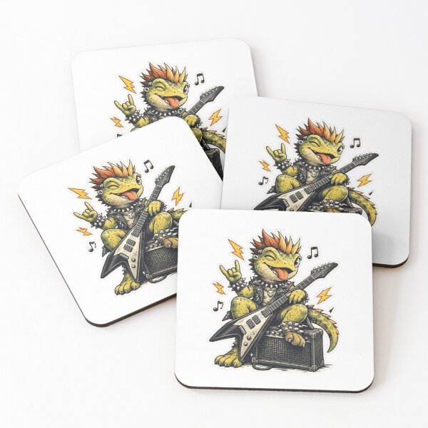 Item preview, Punk Gecko Rocker designed and sold by LondonBenjamin.