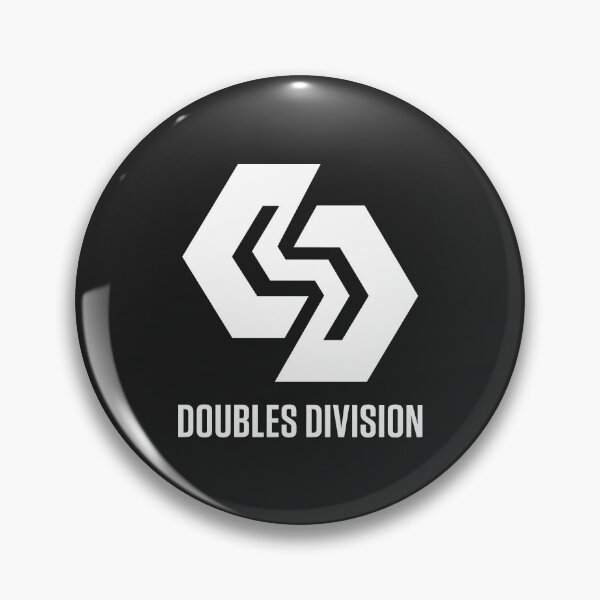 Item preview, Doubles Division Minimalist Monogram designed and sold by SplashTastic.