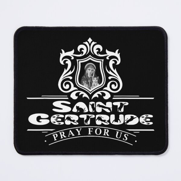 Item preview, St Gertrude of Nivelles Patron Saint of Cats designed and sold by geronkagogo.