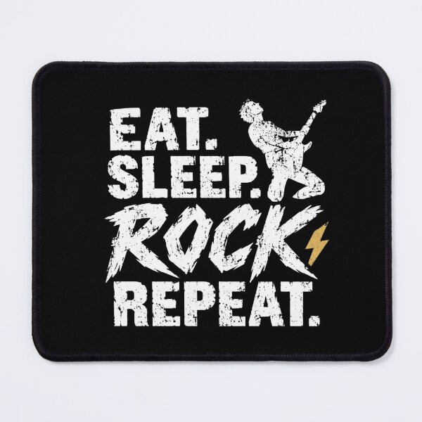 Item preview, Eat Sleep Rock Repeat designed and sold by Muff101Matthew.